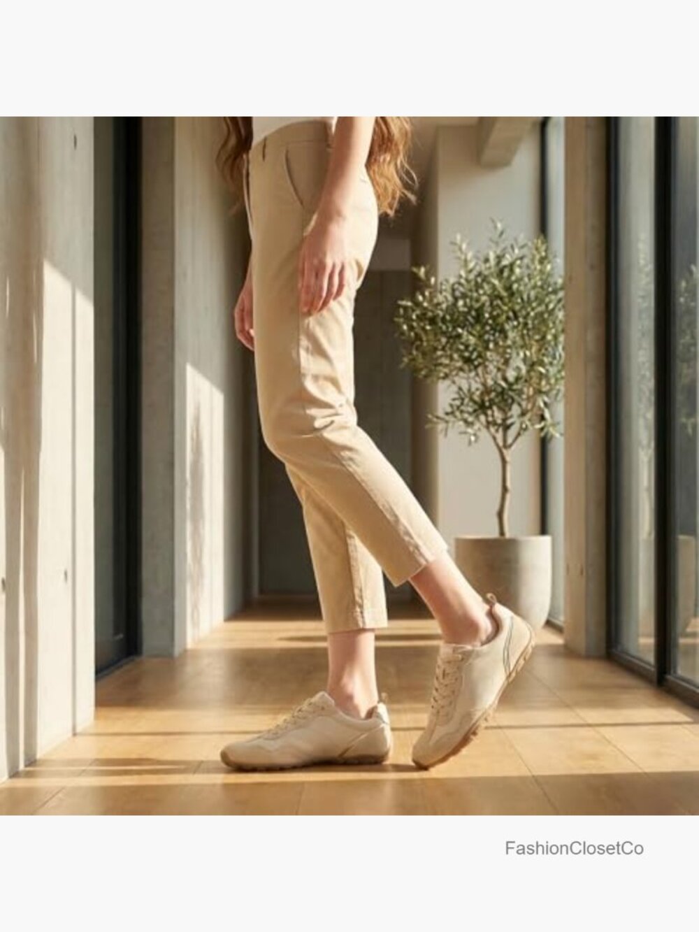 Retro Fashion Sneakers Lightweight Zero Drop Barefoot Style Walking Shoes - Picture 6 of 7
